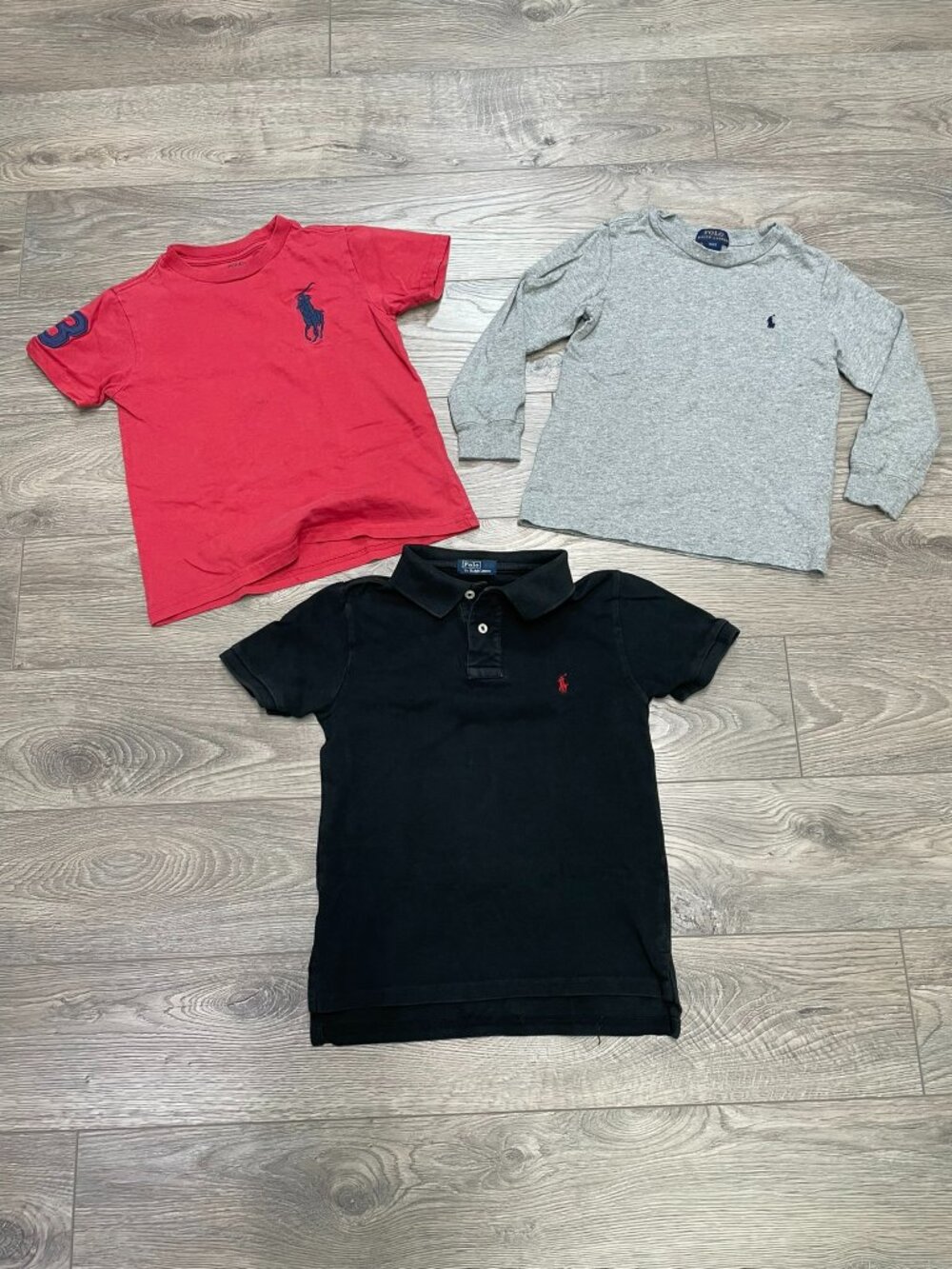 Kids Polo Ralph‎ Lauren Size 4T Shirt Bundle Set Tee Polo Lot 3pc